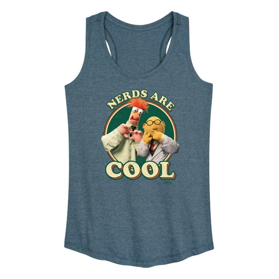 Muppets - Nerds Are Cool - Women's Racerback Tank Top