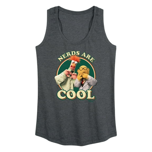 Muppets - Nerds Are Cool - Women's Racerback Tank Top