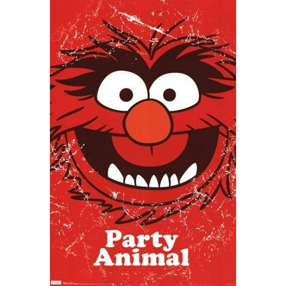 Muppets - Party Animal Laminated Poster Print (24 x 36)