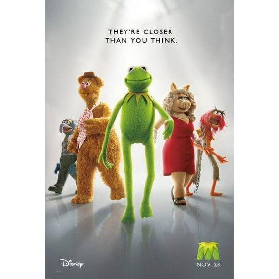 Muppets Poster 16x24 Poster Medium Art Poster 16x24 #419516 Unframed, Age: Adults Best Posters