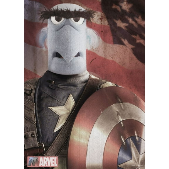 Muppets Poster Sam The Eagle Metal Print 12In x 16In 12x16 Multi-Color Square Adults Posters