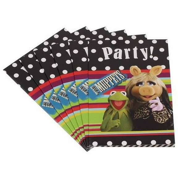 Muppets 'Together Again' Invitations w/ Envelopes (6ct)