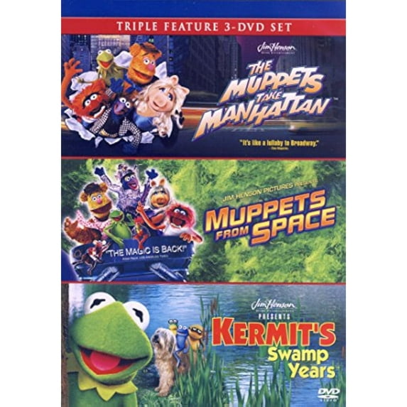 Muppets Triple Feature (DVD, 2010, 3-Disc Set) NEW