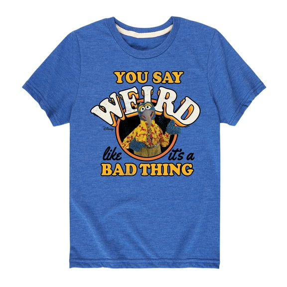 Muppets - Weird Like It's A Bad Thing - Toddler And Youth Short Sleeve Graphic T-Shirt