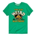 thumbnail image 1 of Muppets - Weird Like It's A Bad Thing - Toddler And Youth Short Sleeve Graphic T-Shirt, 1 of 5
