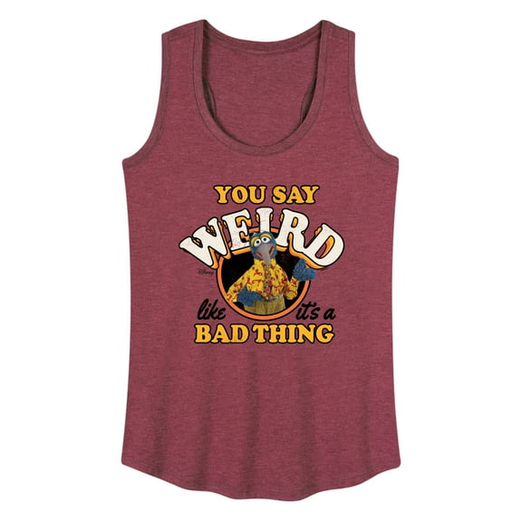Muppets - Weird Like It's A Bad Thing - Women's Racerback Tank Top