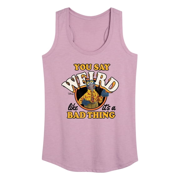 Muppets - Weird Like It's A Bad Thing - Women's Racerback Tank Top