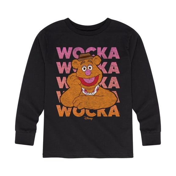 Muppets - Wocka Wocka - Toddler And Youth Long Sleeve Graphic T-Shirt