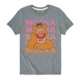 thumbnail image 1 of Muppets - Wocka Wocka - Toddler And Youth Short Sleeve Graphic T-Shirt, 1 of 5