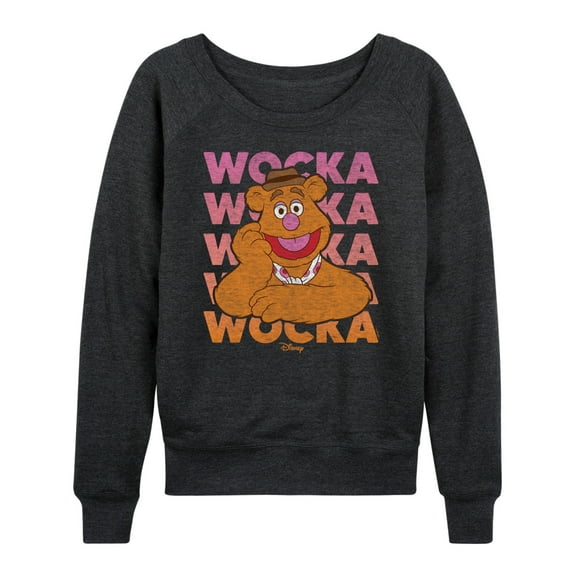 Muppets - Wocka Wocka - Women's Lightweight French Terry Long Sleeve Shirt