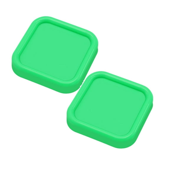 Mupvlun 2 Pcs Square Pin Cushion Anti Loss Sewing Pin Needle Storage Holder Push Pins Holder for Sewing Quilting DIY Projects, Pincushions Green