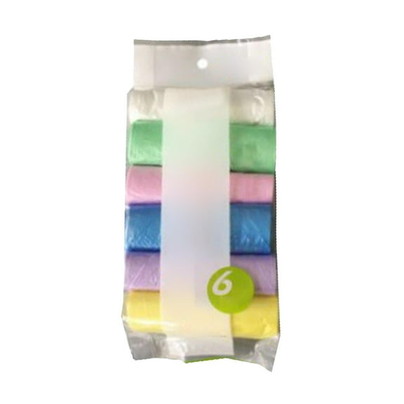 Mupvlun 4 GALLON Bathroom Trash Bags, Small Garbage Bags for Office, Bathroom Wastebasket Waste Bin Colorful Portable Rubbish Bags