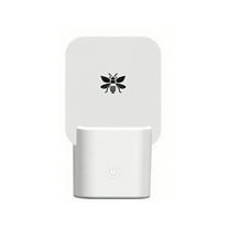 Mupvlun Indoor Flying Insect Trap, Plug-in LED Blue Light Bug Insects Traps Catcher for Gnats Mosquitoes Flies Moths Fruit Flies(2 Insect Traps 10 Stickers) White