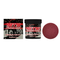 Mupvlun Multipurpose Metal Polishing Paste, Cleaner and Restorer for Cars, Chrome Wheels, Cookware and Stainless Steel - Powerful Rust and Oxide Removal Kit for Car and Home Use Red
