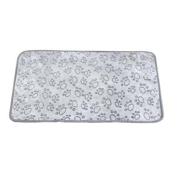 Mupvlun Pet Blanket â Paw Print Soft Blanket, Dog Cat Puppy Blanket, Cozy Washable Warm Rug, for Bed Car Sofa Home (35x30x11cm)