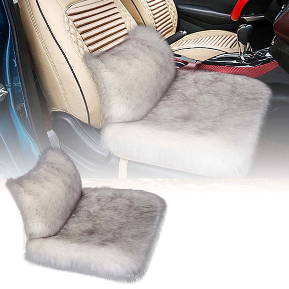Mupvlun Universal Full Seat Covers with Cushion and Stylish Design for Superior Driving Comfort and Enhanced Vehicle Interior B