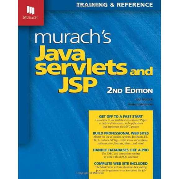 Pre-Owned MURACH'S JAVA SERVL.& JSP 2ND (Murach: Training & Reference) Paperback