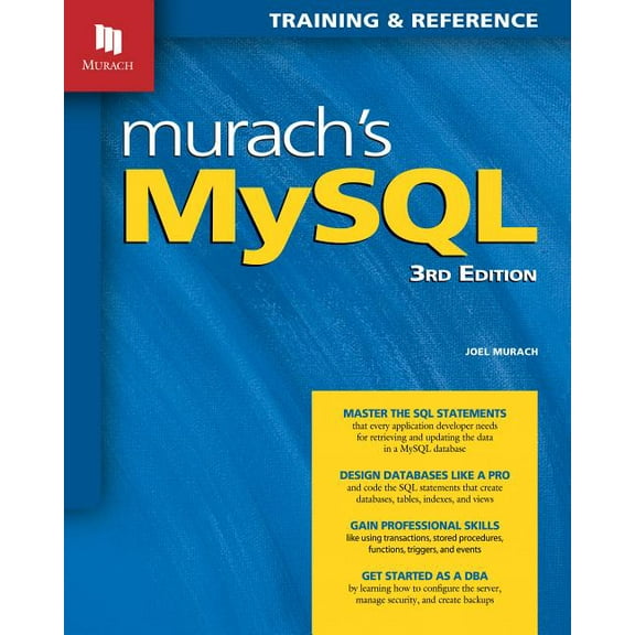 Murach's MySQL (3rd Edition), (Paperback)