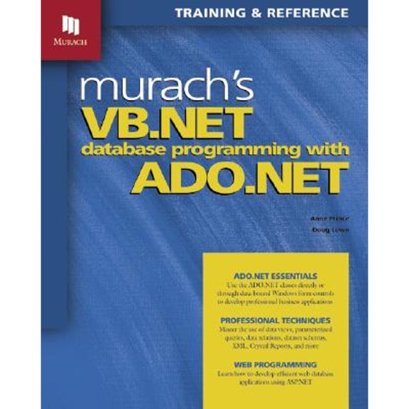 Pre-Owned Murach's VB .Net Database Programming with ADO .Net (Paperback) 1890774197 9781890774196