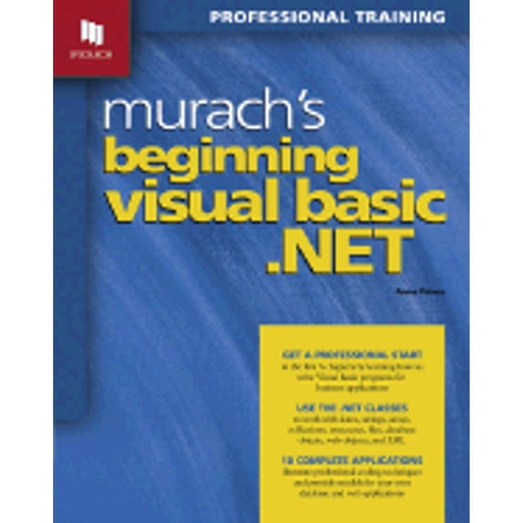 Pre-Owned Murach's Beginning Visual Basic .Net (Paperback) 1890774154 9781890774158