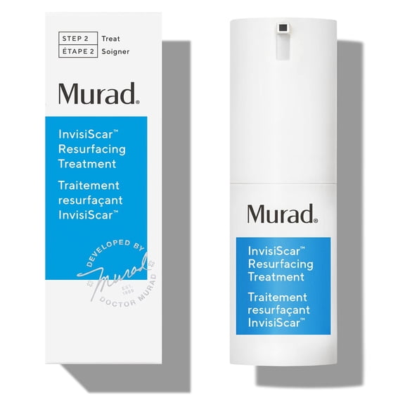 Murad InvisiScar Resurfacing Treatment, Acne Scar Treatment with Vitamin C and Salicylic Acid, 0.5 fl oz