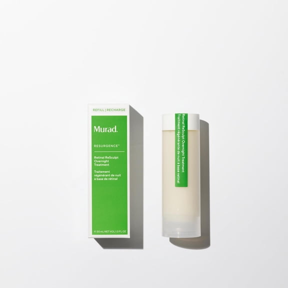 Murad Retinol ReSculpt Overnight Treatment, Smoothing Serum, Refill 1 fl oz