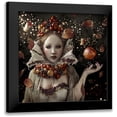 thumbnail image 1 of Murakami, Kiyo 12x12 Black Modern Framed Museum Art Print Titled - Magic Of The Season, 1 of 5