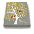 thumbnail image 1 of MuralMax Couples Personalized Tree Canvas Wall Art - Gifts For Parents, Grandparents, Friends - Milestone Occasions, Bridal Showers, Wedding Anniversary, Housewarming - Color Gray # 3 - Size 16x20, 1 of 6