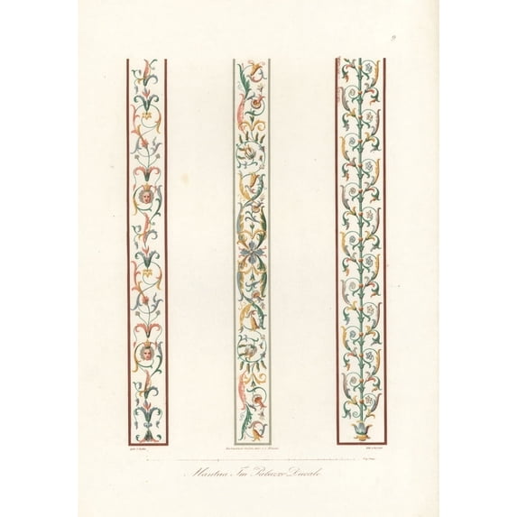Murals From The Grand Gallery Of The Palazzoa Poster Print By ® Florilegius Mary Evans (24 X 36)
