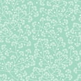 thumbnail image 1 of MuralsPrint Pantone Mint Flowers Removable Wallpaper 10'L x 24''W - 10'ft H x 24''inch W, 1 of 4