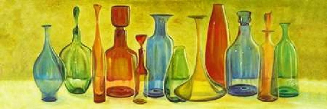 Murano Glass I Canvas Art - Patricia Pinto (8 x 24)