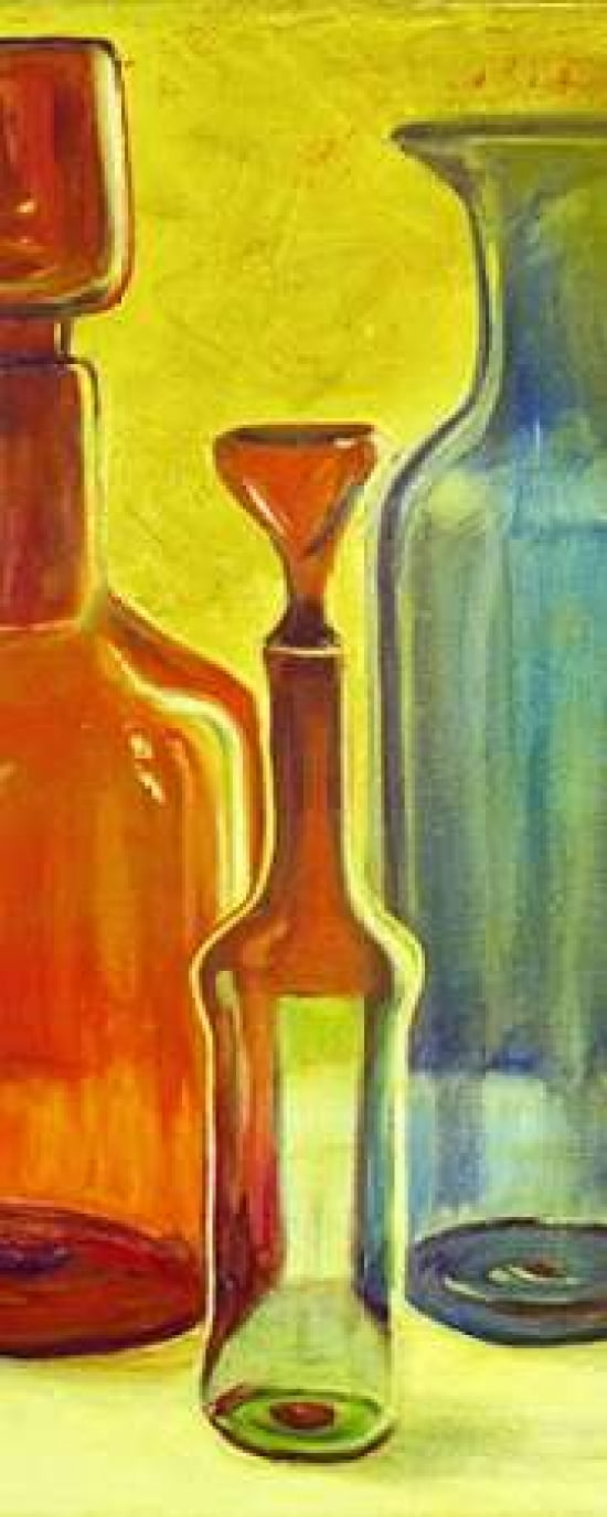 Murano Glass Panel I Canvas Art - Patricia Pinto (24 x 48)