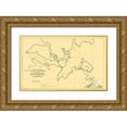 thumbnail image 1 of Murashev 18x13 Gold Ornate Wood Framed with Double Matting Museum Art Print Titled - Kodiak Island Alaska - Murashev 1849, 1 of 4