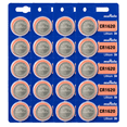 thumbnail image 1 of Murata CR1620 3V Lithium Coin Cell (20 Batteries) - Replaces Sony CR1620, 1 of 7