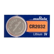 Murata CR2032 220mAh 3V Lithium LiMnO2 Coin Cell Watch Battery - 1 Pack