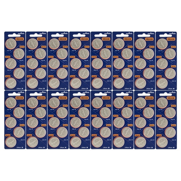 Murata CR2430 3V Lithium Battery 80 Batteries