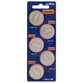 thumbnail image 1 of Murata CR2450 Lithium Coin Cell Battery 5-Pack, 1 of 1