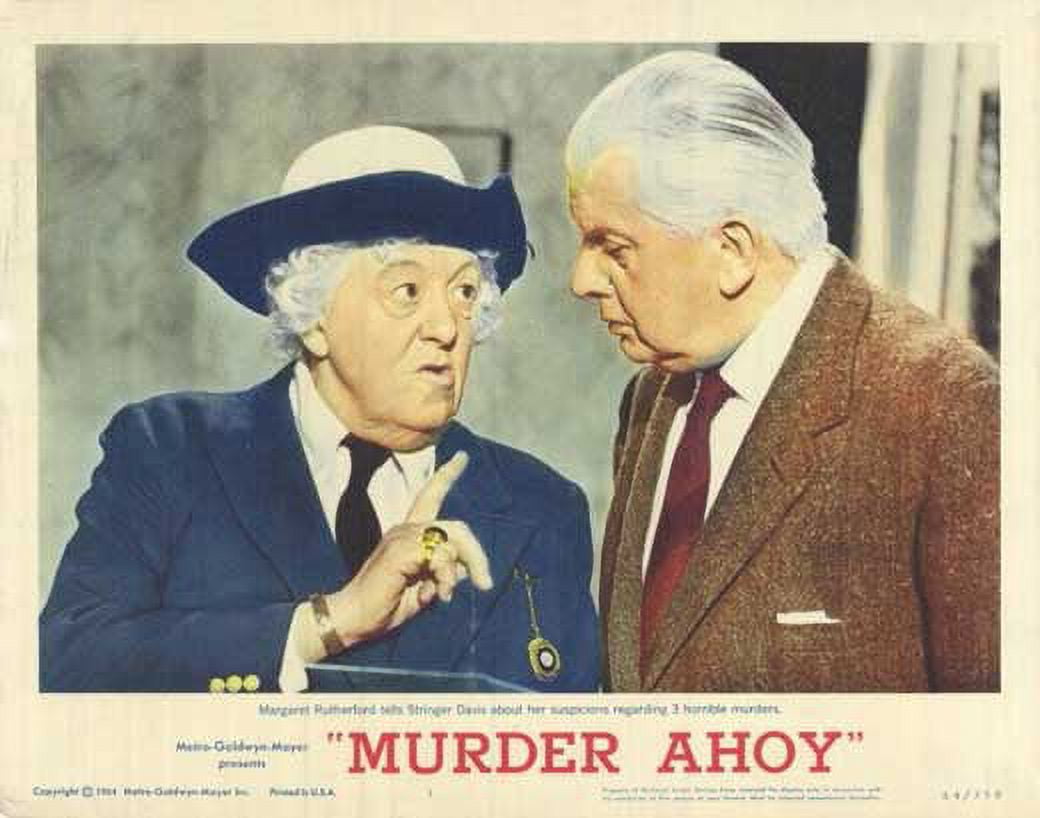Murder Ahoy Movie Poster Style C 11 X 14 1964