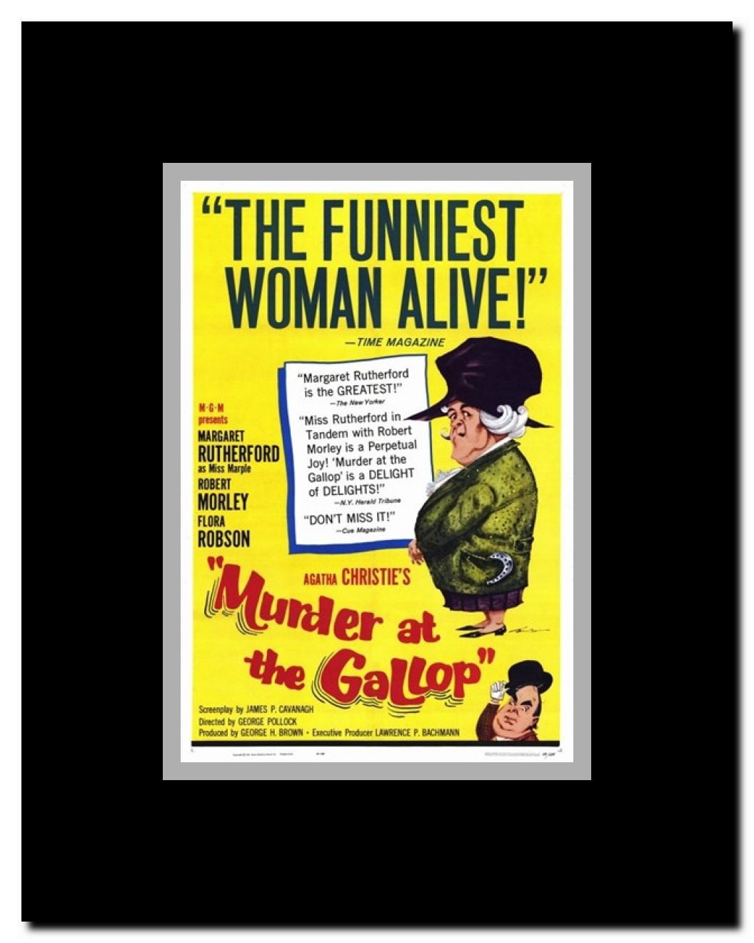 Murder At the Gallop Framed Movie Poster