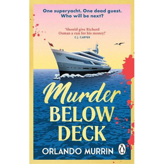 Orlando Murrin Murder Below Deck (Paperback) chef Paul Delamare Mystery