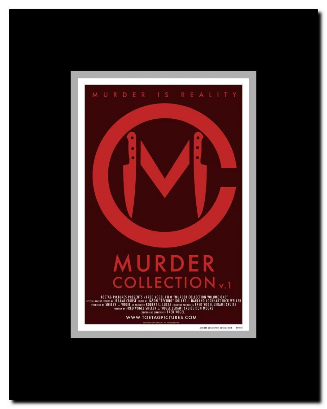 Murder Collection V.1 Framed Movie Poster