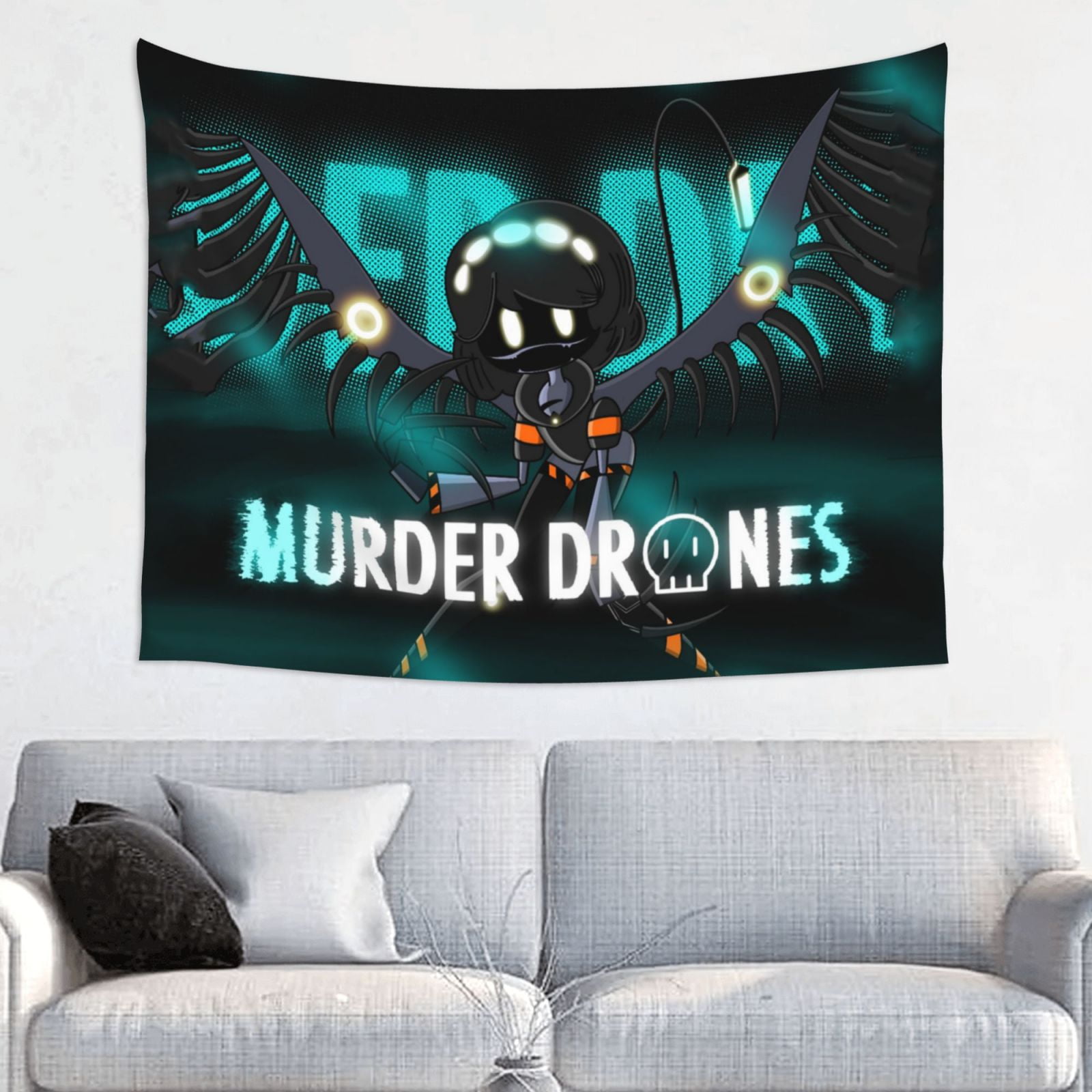 Murder Drones (20) Wall Tapestry Anime Poster For Bedroom Aesthetics ...