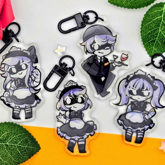 Murder Drones Keychains | Manor Outfits (1 keychain)