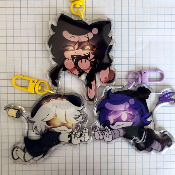 Murder Drones Magnetic Keychains, random 1pc