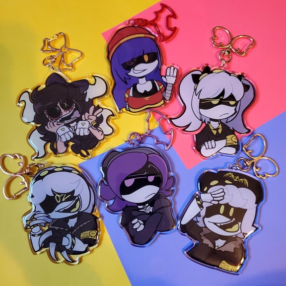 Murder Drones Main Cast Keychains!! (1 keychain)