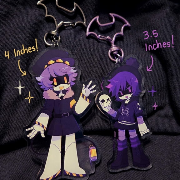Murder Drones Nuzi Charms (1 keychain)
