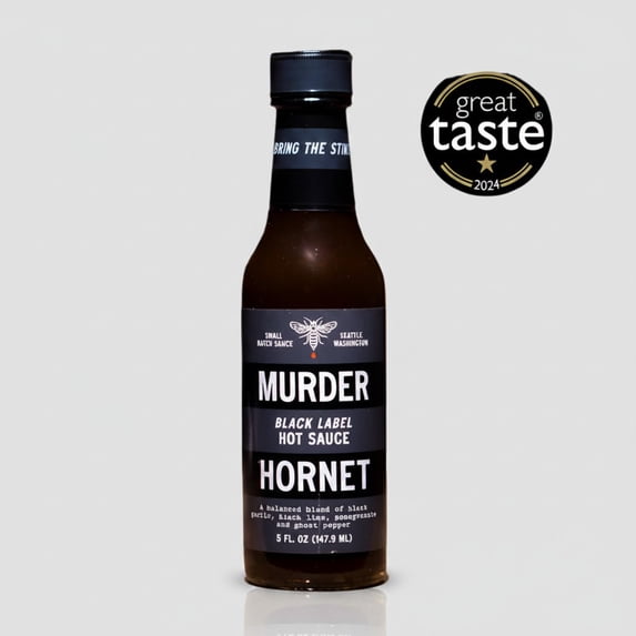 Murder Hornet Black Label Hot Sauce