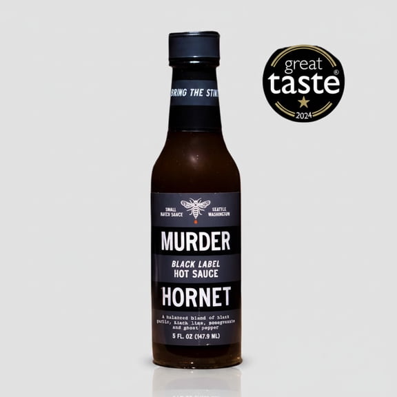 Murder Hornet Black Label Hot Sauce