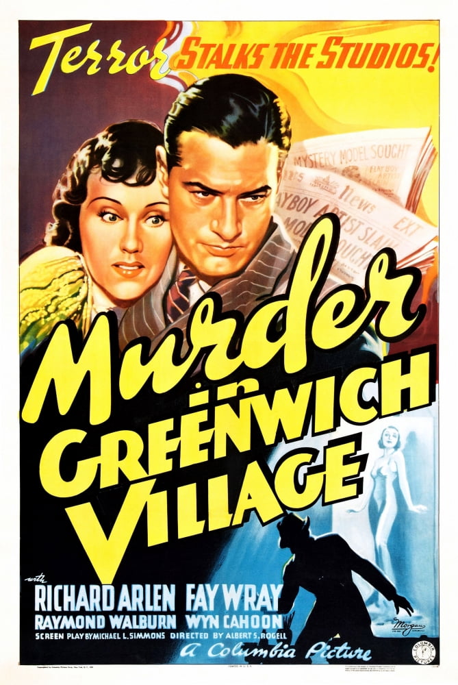 Murder In Greenwich Village U Canvas Art - (24 x 36)