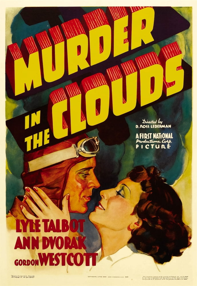 Murder In The Clouds Canvas Art - (11 x 17)